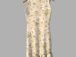 dress on hanger 5 3D Модель