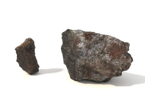 stone and boulder 2 3D 模型