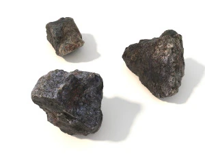 stone and boulder 2 3D Model