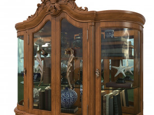 display cabinet classic style 4 3D Model