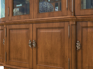 display cabinet classic style 4 3D Model