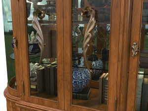 display cabinet classic style 4 3D Model