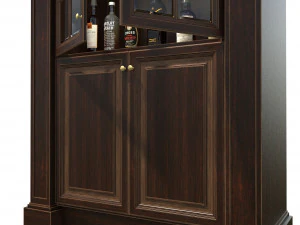 display cabinet european style 3D Model