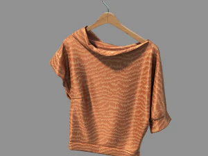 clothing on hanger 3D Model