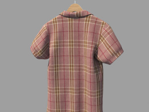clothing on hanger 3D Модель