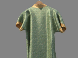 clothing on hanger 3D Model