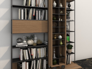 shelf and decorations 3Dモデル