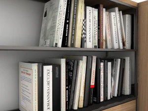 shelf and decorations 3D Model