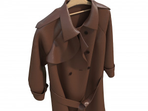 coats on hanger Modello 3D
