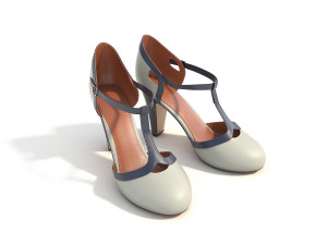 women shoes 5 3D Model
