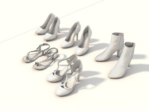 women shoes 5 3D Model