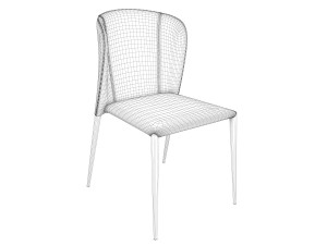 contemporary design dining table set Modèle 3D