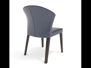 contemporary design dining table set 2 3D Модель