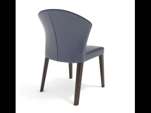 contemporary design dining table set 2 3D Model