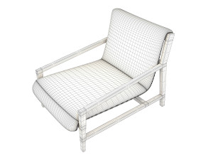 relaxing chairs and coffee table Modèle 3D