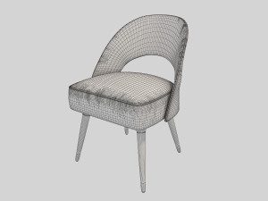 contemporary design dining table set 3 Modelo 3D