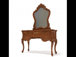 classic dressing table Model 3D