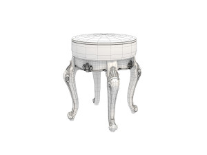 classic dressing table Model 3D