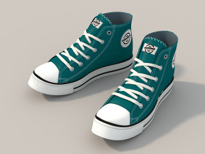 shoes collection set 3D 模型