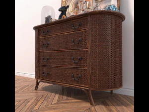 sideboard chest of drawer 3D Model