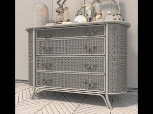 sideboard chest of drawer 3D Model