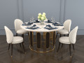 Modern Dining Table and Chair 3D-Modell