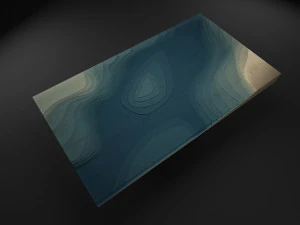 epoxy resin coffee table 3D Model