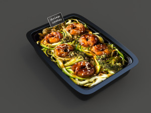 chinese fast food Model 3D