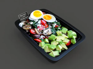 chinese fast food 3D Model