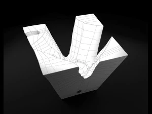 epoxy resin coffee table 2 3D Model