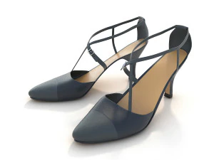women shoes 6 3D Model