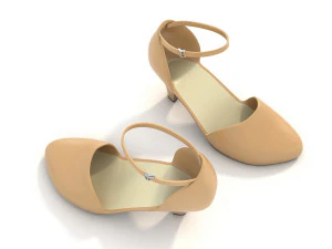 women shoes 6 3D Model