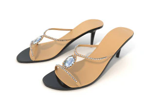 women shoes 6 3D Model
