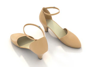 women shoes 6 3D Model