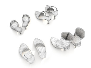 women shoes 6 Modelo 3D
