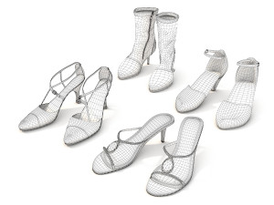 women shoes 6 Modelo 3D