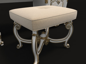 classic dressing table 3 Model 3D