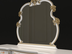 classic dressing table 3 Model 3D