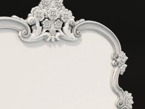 classic dressing table 3 3D Model