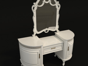 classic dressing table 4 Modèle 3D