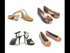 Damenschuhe 7 3D Modell