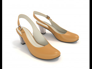 women shoes 7 Model 3D