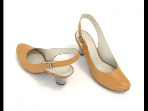 women shoes 7 3D Model