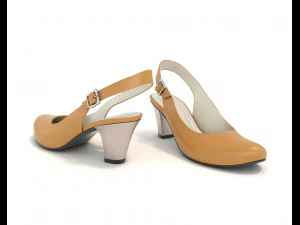 women shoes 7 3D Model