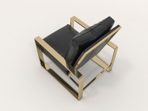 relaxing chairs and coffee table 2 3D मॉडल