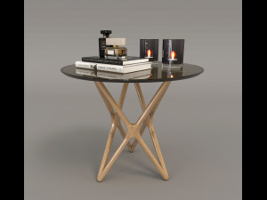 modern table and chair set 3 Modello 3D