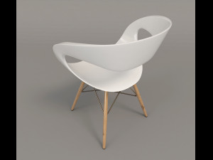 modern table and chair set 3 Modello 3D