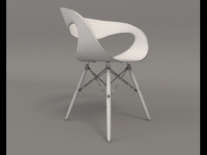 modern table and chair set 3 Modello 3D