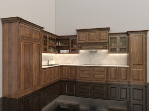 classic kitchen 2 3D Model
