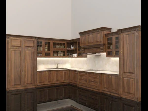 classic kitchen 2 3D Model